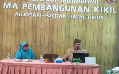Panwasmad Kemenag Pacitan Lakukan Pembinaan dan Pendampingan Implementasi Madrasah Piloting KBC di MA Pembangunan Kikil